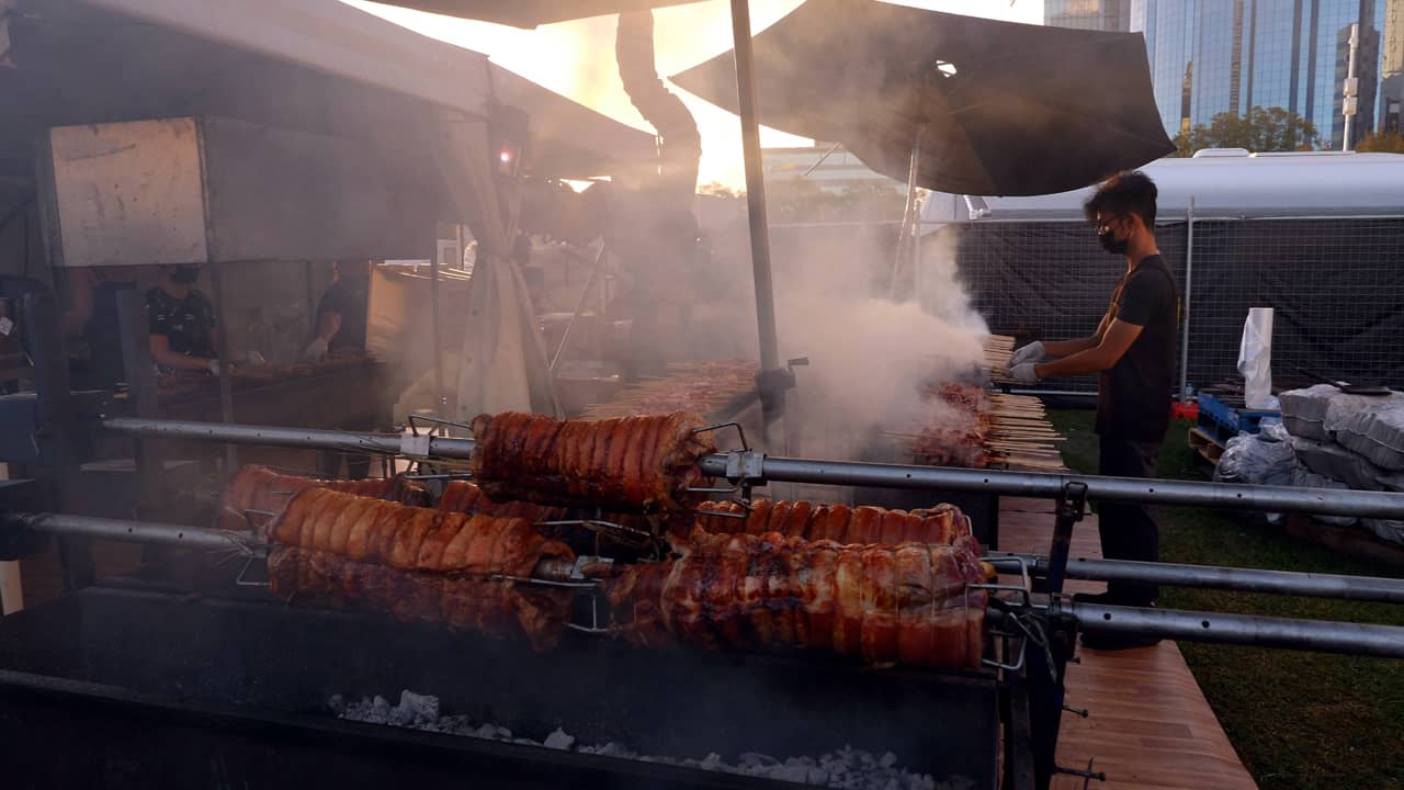 Night Noodle Markets Perth Elizabeth Quay Western Australia