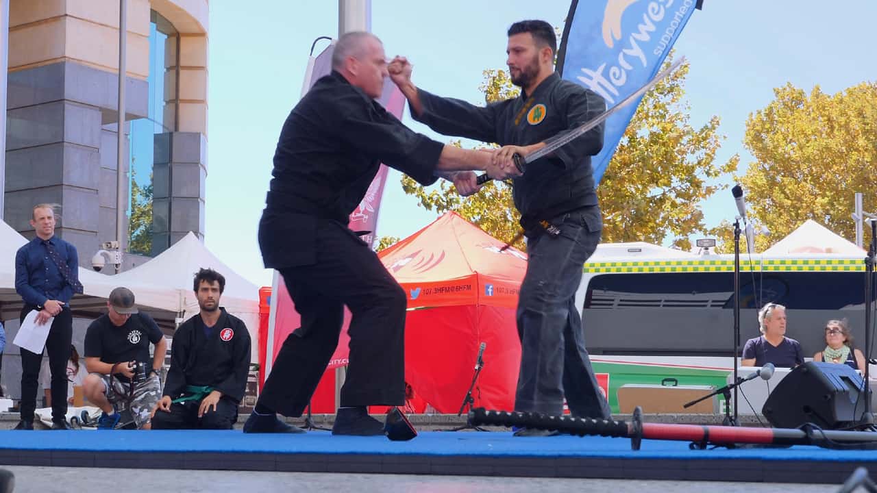 Nimpo Taijutsu Martial Arts Perth Japan Festival Matsuri