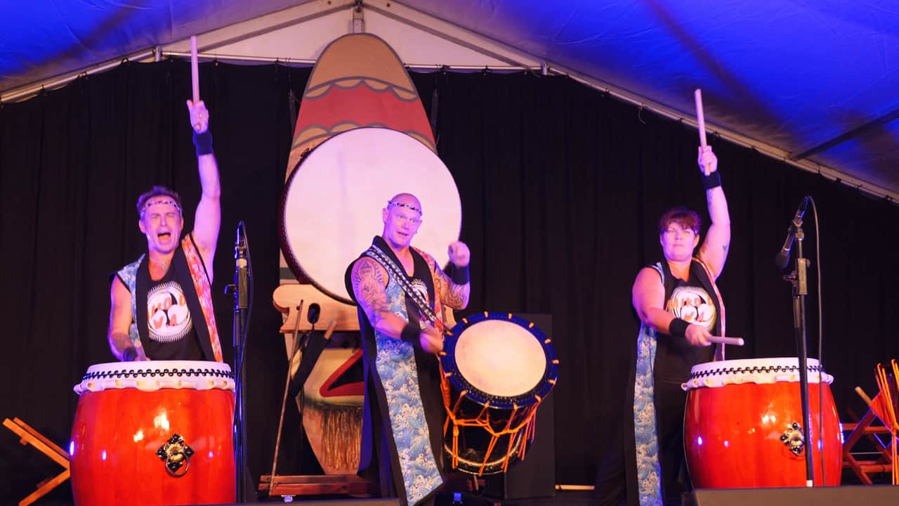 Taiko Do WA Corymbia Festival Kalamunda Australia