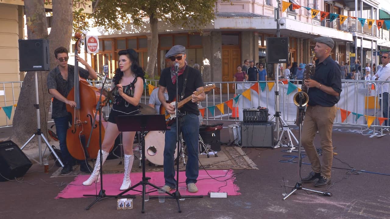 Blues music Fremantle International Street Arts festival Australia