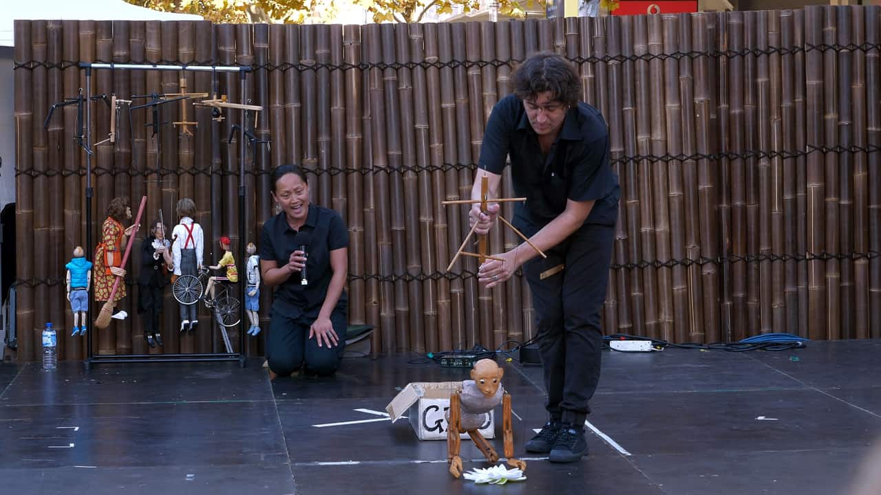 Marionette String puppet theater Fremantle International festival