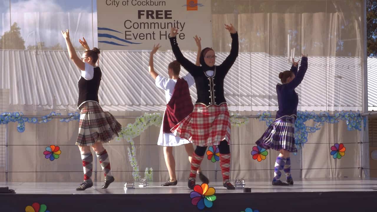 Scottish Highland Dance Cockburn Cultural Fair Australia