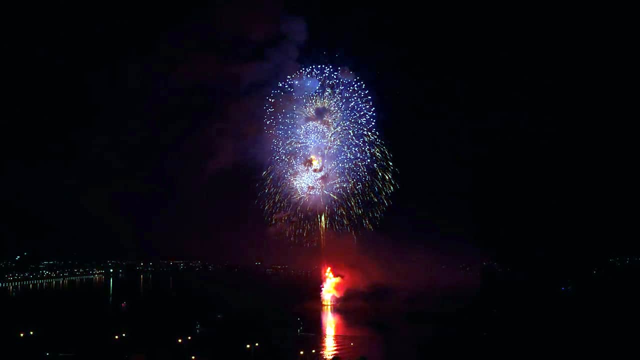 Fireworks Western Australia Day 2018 Perth