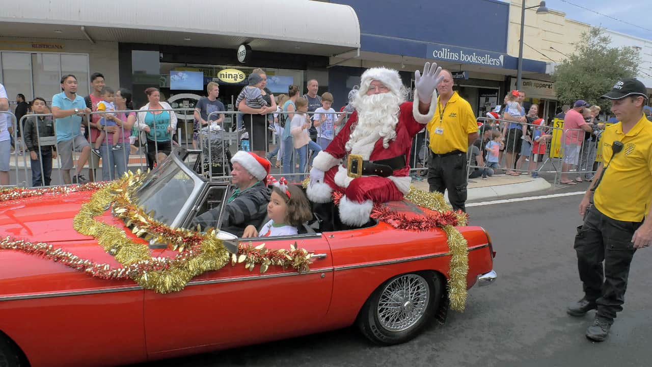 Christmas Pageant Bunbury Street Parade